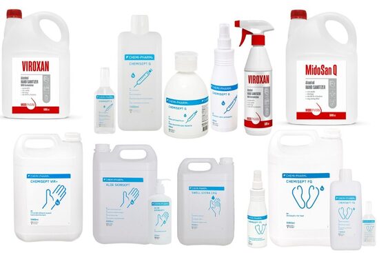 hand sanitizers