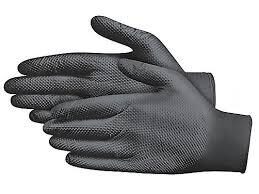 Nitriile gloves for hard work