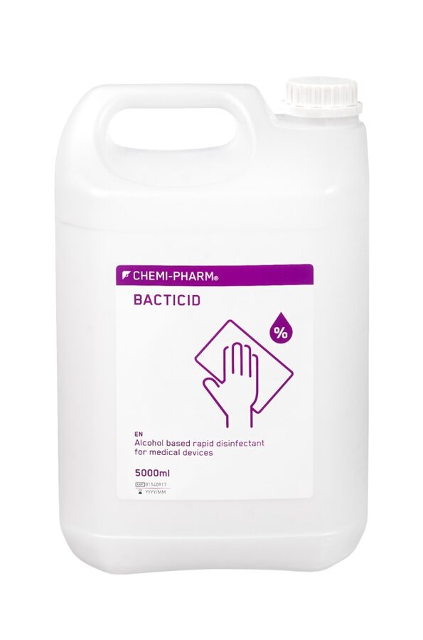  Virsmu dezinfekcijas līdzeklis- BACTICID 5L