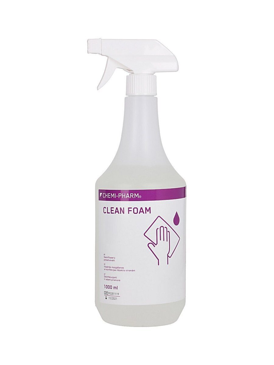 CLEAN FOAM — bezspirta dezinfekcijas un