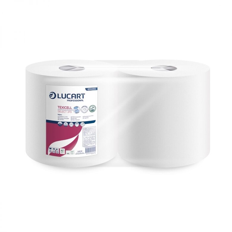 Texicell 400 Airlaid Multi-Purpose Wiping Roll, 108 m, 2 rolls