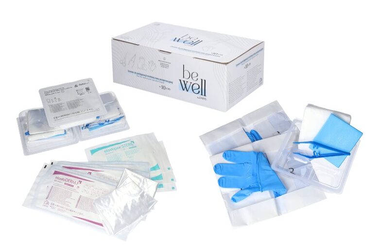 Be Well Paka vidēja izmēra pēcoperācijas brūcei – Sterilitāte un Ērtība Mājas Aprūpē