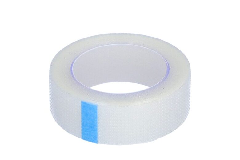 Plāksteris no polietilēna plēves ar akrila līmi, 1,25cm x 9,14m