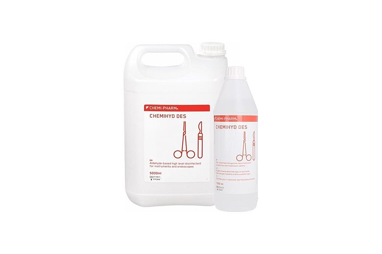 CHEMIHYD DES — aldehyde-based high-level disinfectant for medical instruments and endoscopes