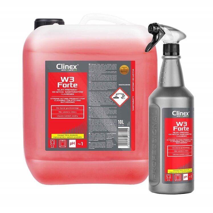 Sanitāro telpu mazgāšanas līdzeklis CLINEX W3 FORTE