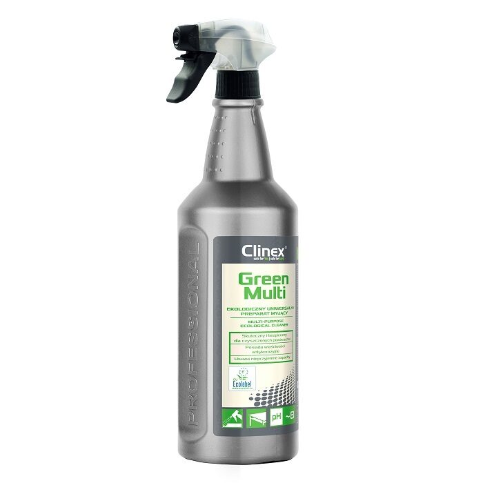 CLINEX Green Multi, 1 L - virtuves virsmu tīrīšanas līdzeklis