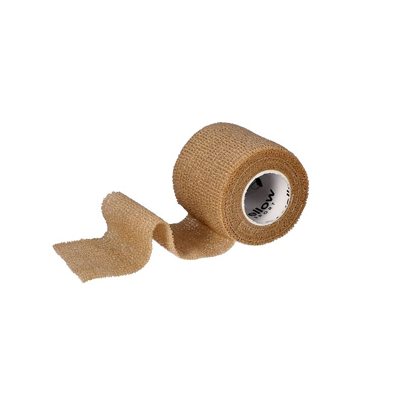 Quick bandage! yellowBAND Self-adhesive cohesive bandage beige, 5cm x 4.5m