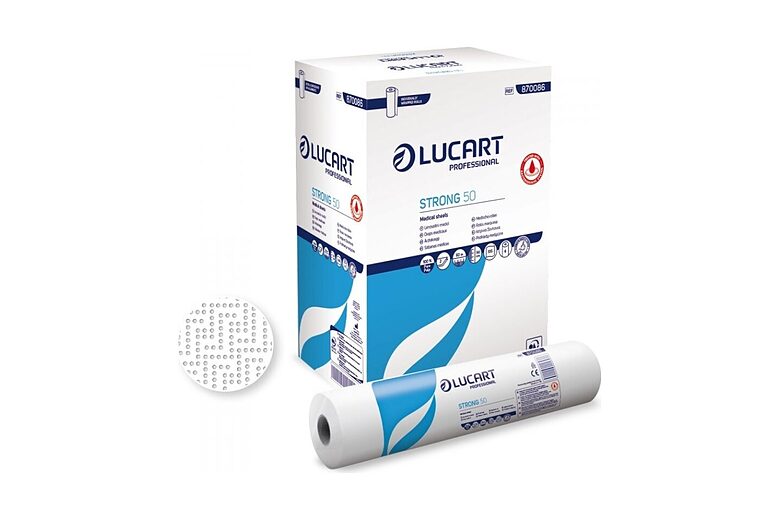 Papīra pārklājs kušetei, Lucart STRONG 50
