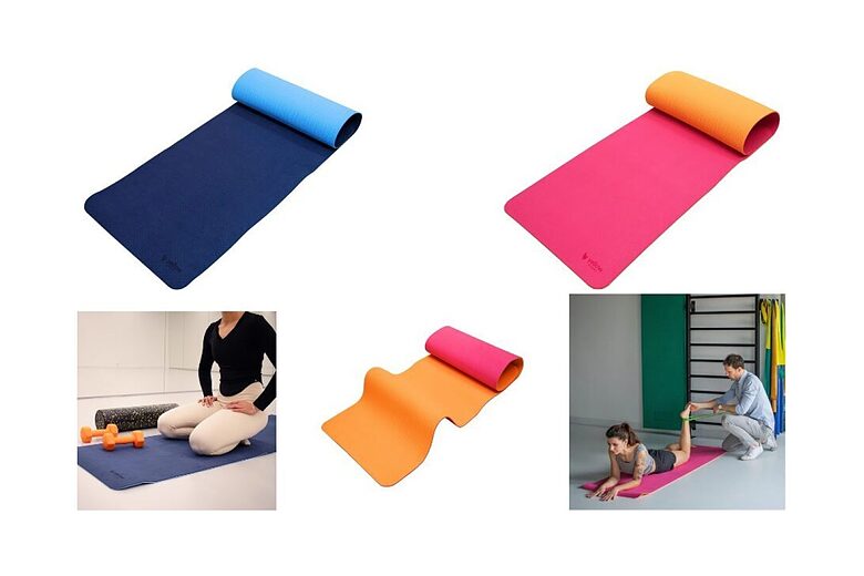 Neslīdošs vingrošanas paklājs yellowSPORT yellowMAT TPE