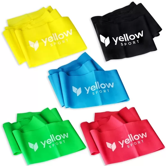 Vingrošanas gumija, 2 metri, dažādas pretestības.