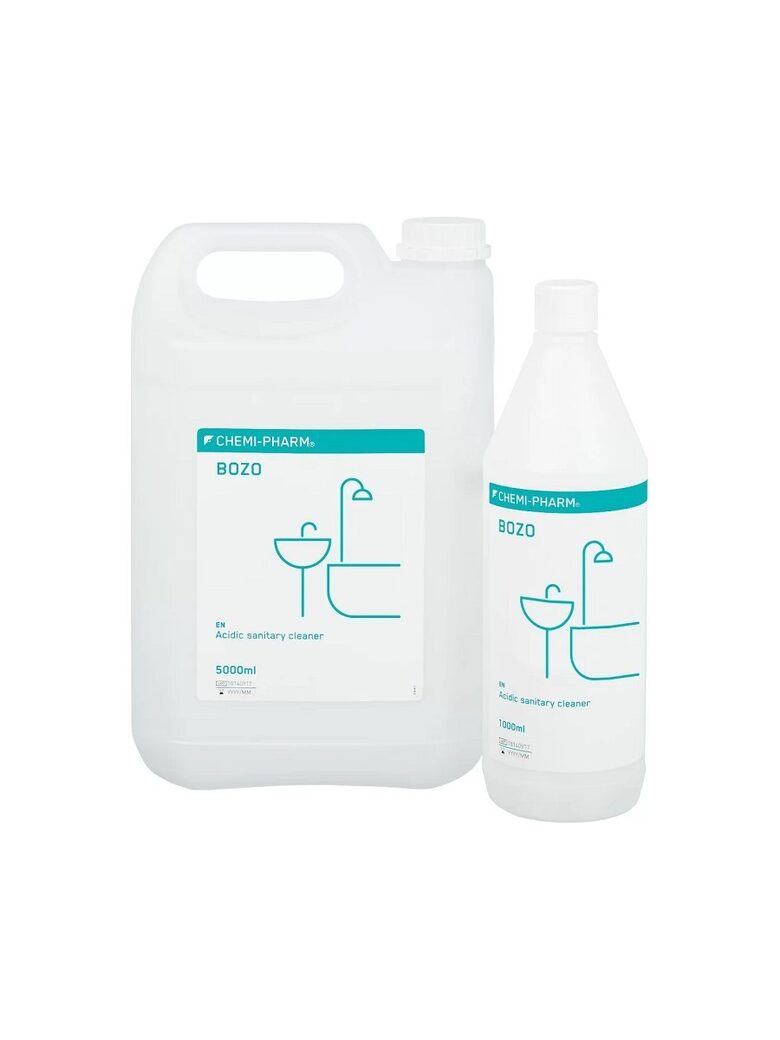 BOZO — Disinfecting Sanitary Surface Cleaner & Descaler