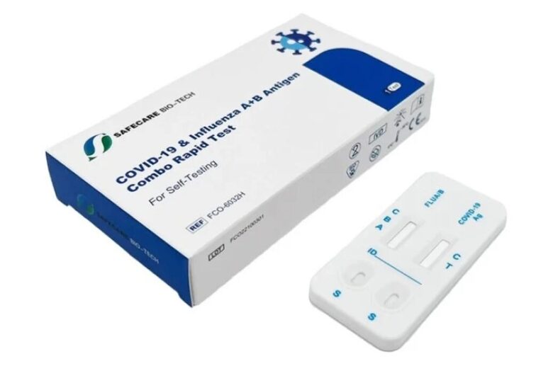 COVID-19 & Gripas A+B antigēnu kombinētais tests (paštestēšanai)