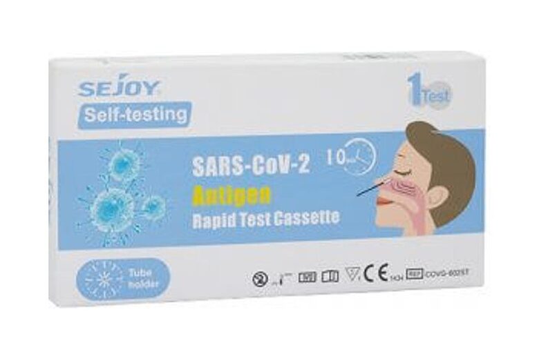 SEJOY SARS-CoV-2 antigeeni kiirtest, ninaproov (EXP 08. 2027)