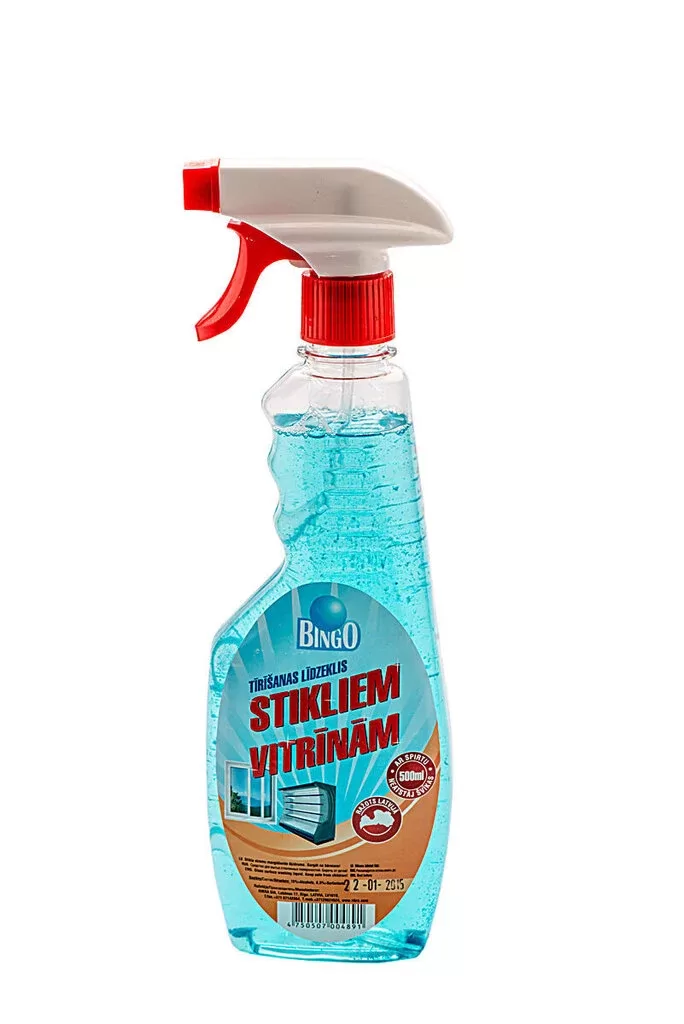 Stikliem tīrīšanas līdzeklis , BINGO, 500ml