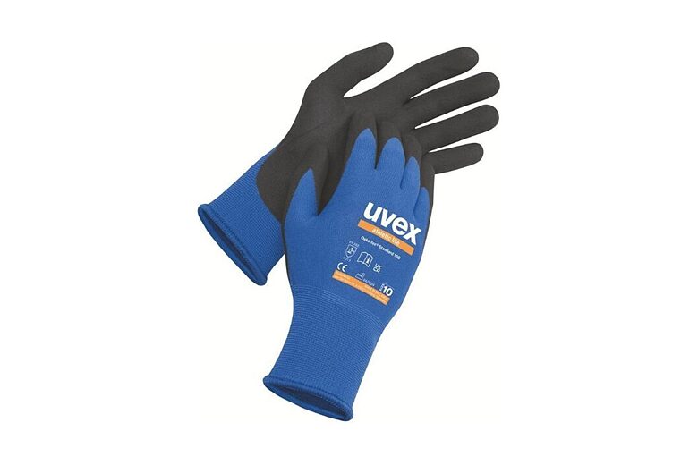 Uvex athletic lite montāžas cimdi zili