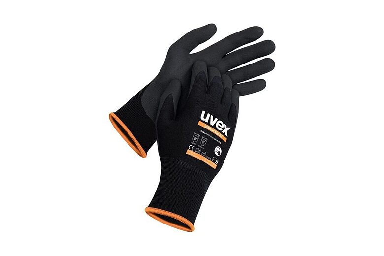 Uvex athletic lite xt montāžas cimdi melni