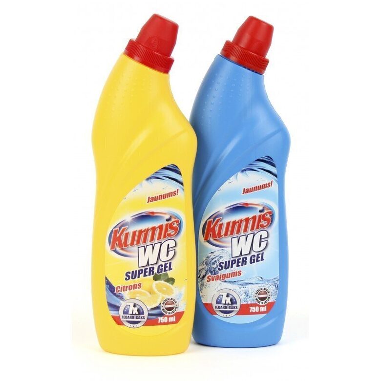WC KURMIS, - tīrīšanas un dezinfekcijas gēls - 750ml