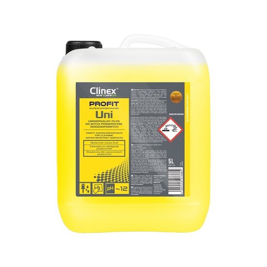 CLINEX PROFIT Uni, 5 L - augsti koncentrēts universāls tīrīšanas līdzeklis