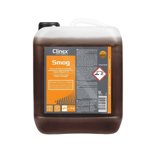 CLINEX Smog, 5 L - līdzeklis kūpinātavu un konvekcijas krāšņu mazgāšanai