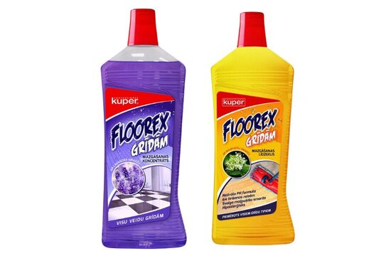 KUPER FLOOREX -  grīdas mazgāšanas koncentrāts - 1L