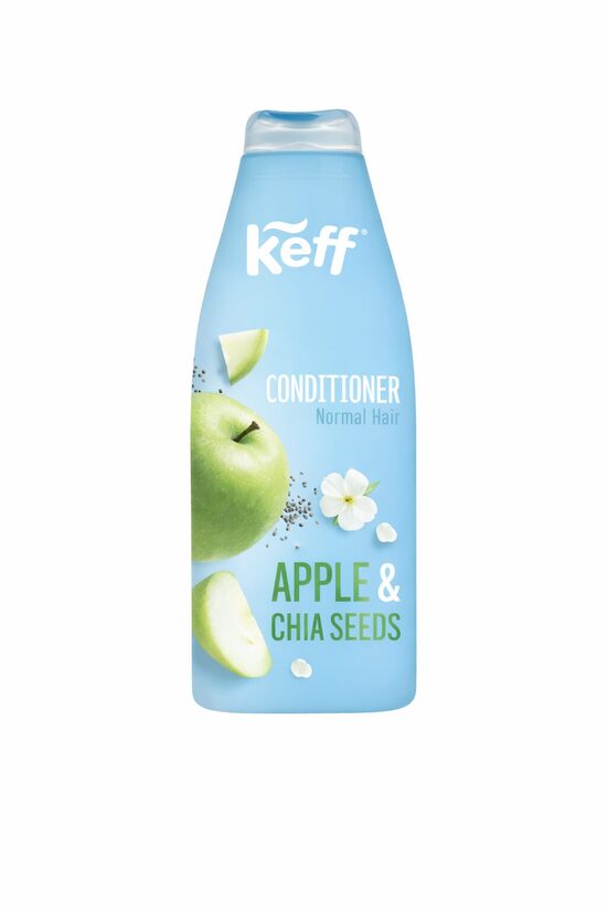 Keff matu kondicionieris Apple & Chia Seeds, 500 ml