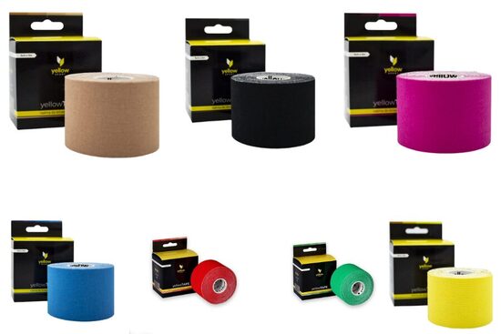 yellowTAPE kinesiology tape 5 cm x 5 m