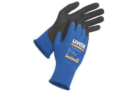 Uvex athletic lite montāžas cimdi zili