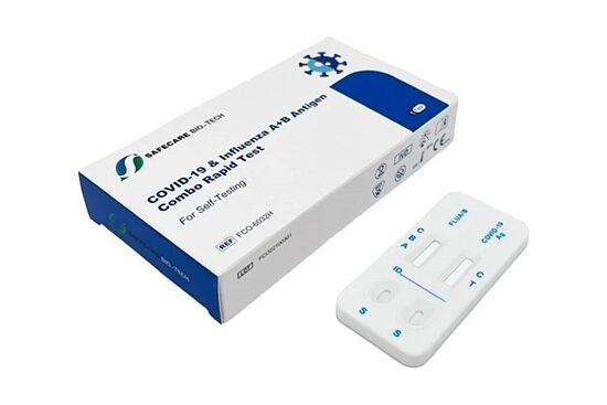COVID-19 & Gripas A+B antigēnu kombinētais tests (paštestēšanai)