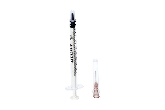 dicoTUBER tuberkulīna šļirce ar adatu, 1 ml, 0,45 × 13 mm, sterila