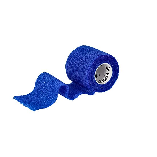 Quick bandage! yellowBAND Self-adhesive cohesive bandage blue, 5cm x 4.5m