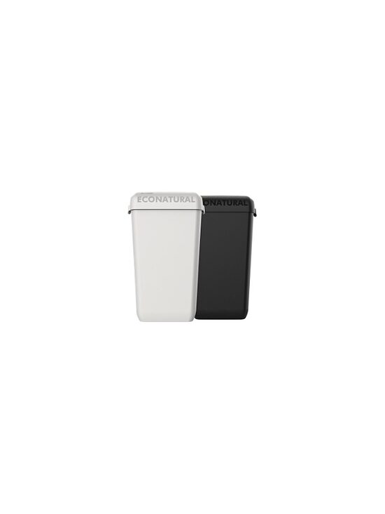 ECONATURAL FLOW WASTE BIN — atkritumu tvertne ar slēptu maisu