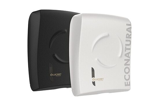 ECONATURAL FLOW FOLD HANDTOWELS DISPENSER — turētājs papīra dvieļiem loksnēs