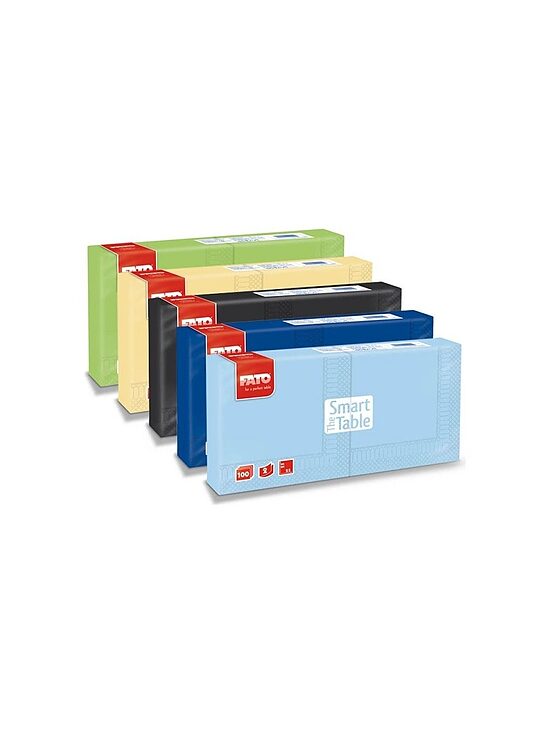 FATO 24 × 24 cm — coloured 2-ply table napkins