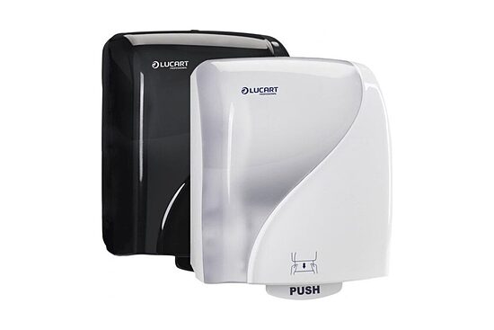 IDENTITY AUTOCUT TOWEL DISPENSER 2.0 — papīra dvieļu ruļļu dozators ar automātisku griešanu