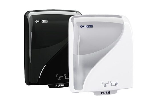 IDENTITY TOUCH FREE TOWEL DISPENSER — elektronisks bezkontakta papīra dvieļu dozators