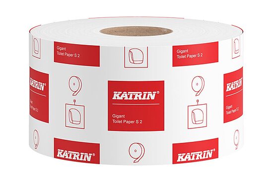 Katrin, tualetes papīrs ruļļos Gigant S2, 2-slāņu, 200 m