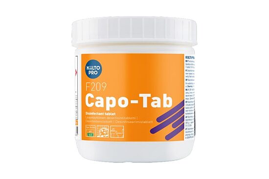 KIILTO CAPO-TAB — hlora dezinfekcijas tabletes 500 g