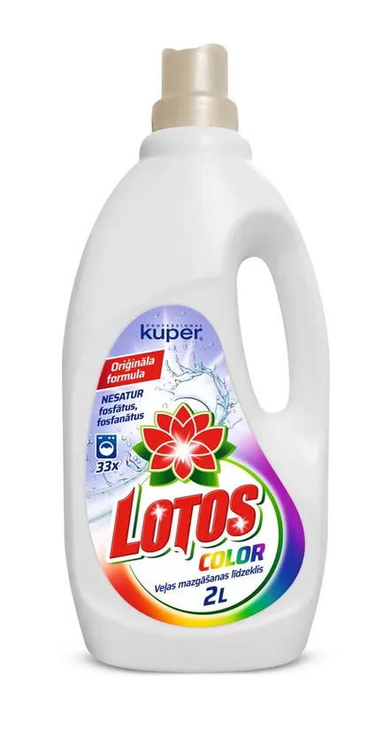 2 litri LOTOS Color - veļas mazgāšanai