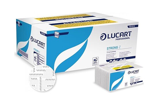Lucart STRONG Z FOLD, Z-locījuma papīra roku salvetes