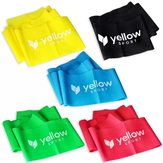 Vingrošanas gumija, 2 metri, dažādas pretestības.