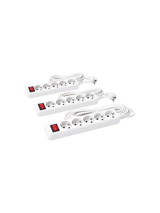 POWER — elektriskais pagarinātājs ar 5 ligzdām
