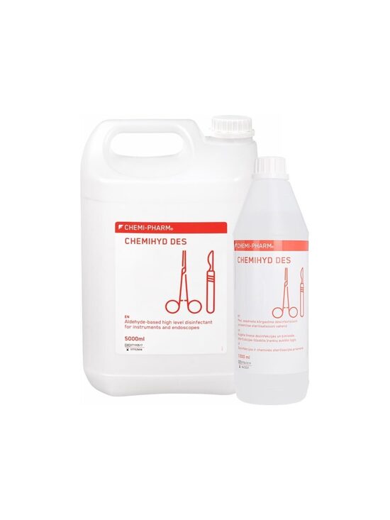 CHEMIHYD DES — Aldehyde-Based High-Level Instrument & Endoscope Disinfectant