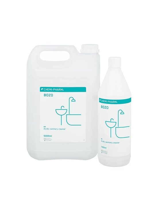BOZO — Disinfecting Sanitary Surface Cleaner & Descaler