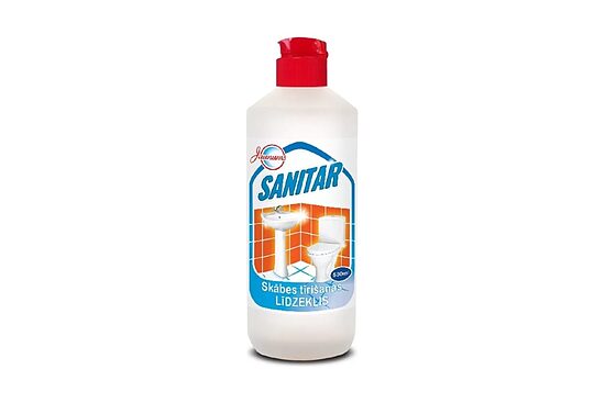 Skābs tīrīšanas un dezinfekcijas līdzeklis SANITAR, 500ml