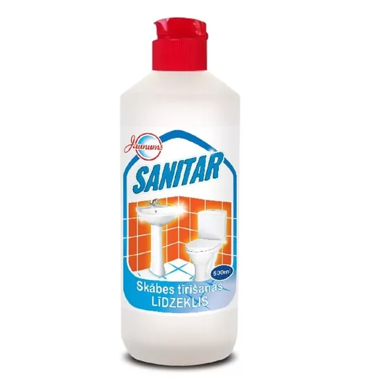 Skābs tīrīšanas un dezinfekcijas līdzeklis SANITAR, 500ml