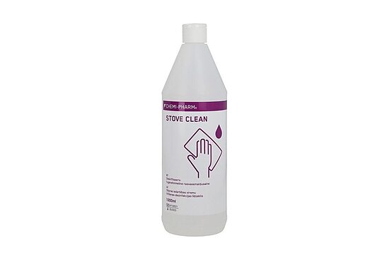 STOVE CLEAN — sārmains attaukošanas līdzeklis ar dezinficējošu iedarbību