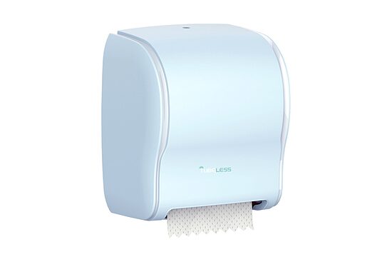 Papīra ruļļu dvieļu turētājs TUBLESS DISPENSER AUTO CUT, ar sensoru