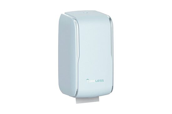 TUBELESS FOLDED TOILET TISSUE DISPENSER — turētājs Z-locījuma papīram loksnēs