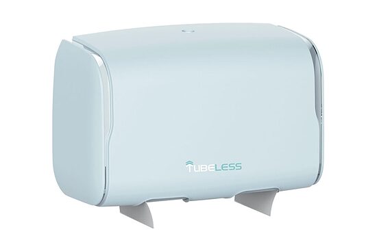 Tualetes papīra tūrētājs, TUBELESS DISPENSER MINI DUO TOILET WHITE