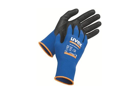uvex athletic lite dry montāžas cimdi zili